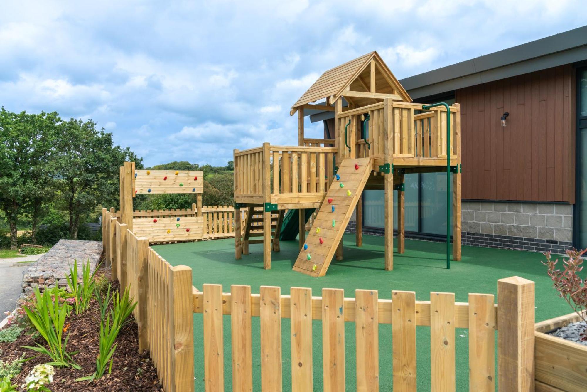 Camping Pods Hedley Wood Holiday Park Bridgerule 외부 사진
